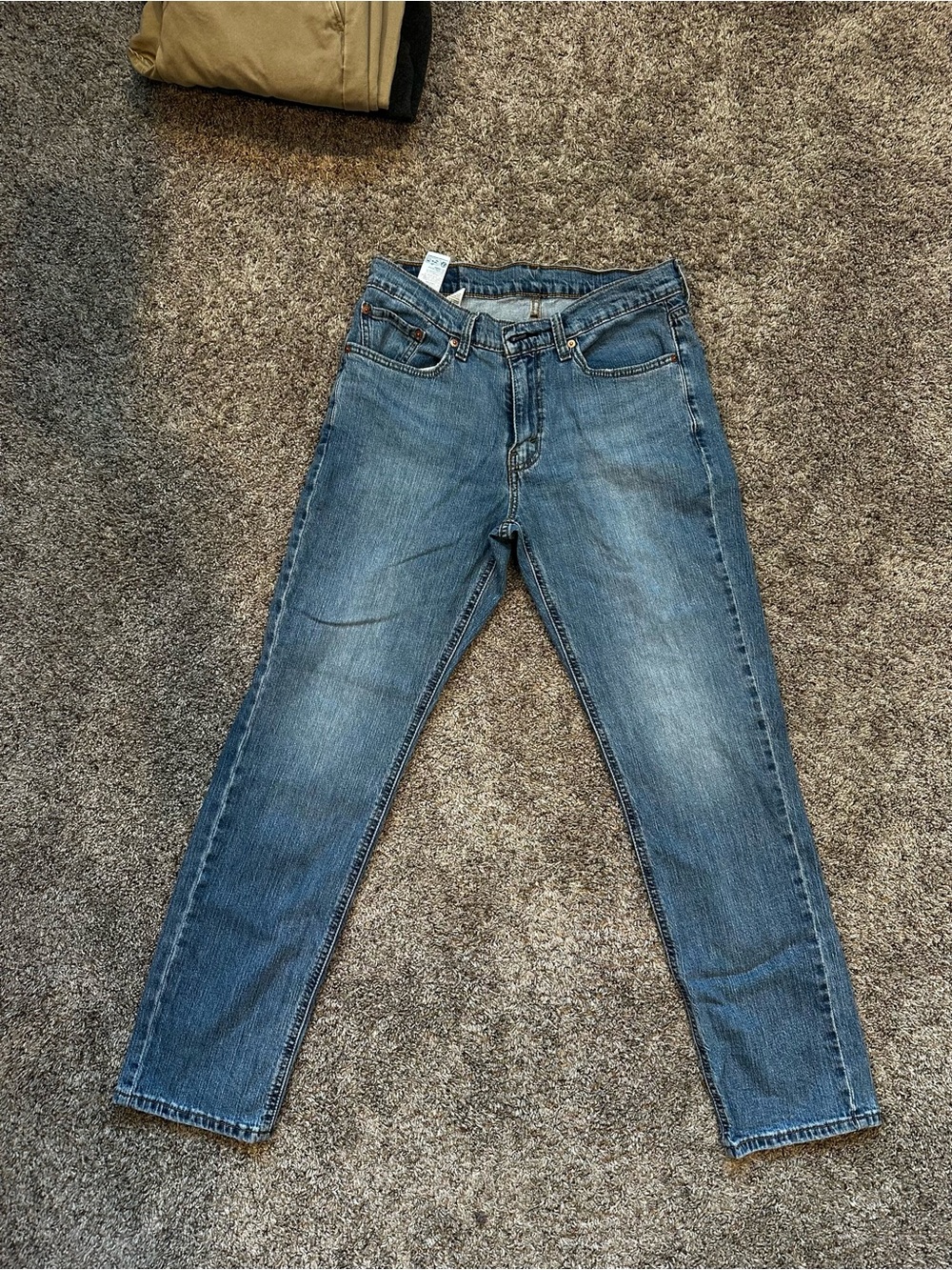 Levi's Men's Slim Straight Blue Denim Jeans